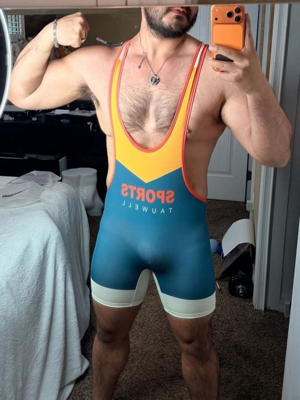 TAUWELL Sportunterhose 'Fitness Wrestling'‌‌‌‌‌‌‌‌‌ in Navy